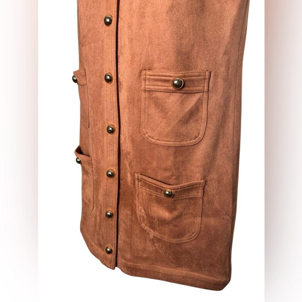 New Tuckernuck Faux Suede Ollie Dress - Picture 5 of 11